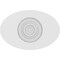Ekena Millwork Standard Dalton Bullseye Rosette with Square Edge, 6"W x 4"H x 1"P ROSP060X040X100DAL02 - alternate 4